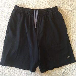 Men’s black athletic shorts. Size medium